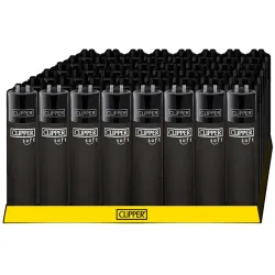 Zapalniczka Clipper SOFT TOUCH ALL BLACK CCTBLACK