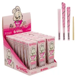 BluntWraps G-ROLLZ | Banksy Graffiti "Thug for Life" Pink BG1156KC-DIS