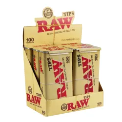 Tipy RAW Unrefined 100 Pre-Rolled 36849