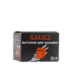 Węgiel do shishy Gresco (25mm) 0,5kg orzechowy